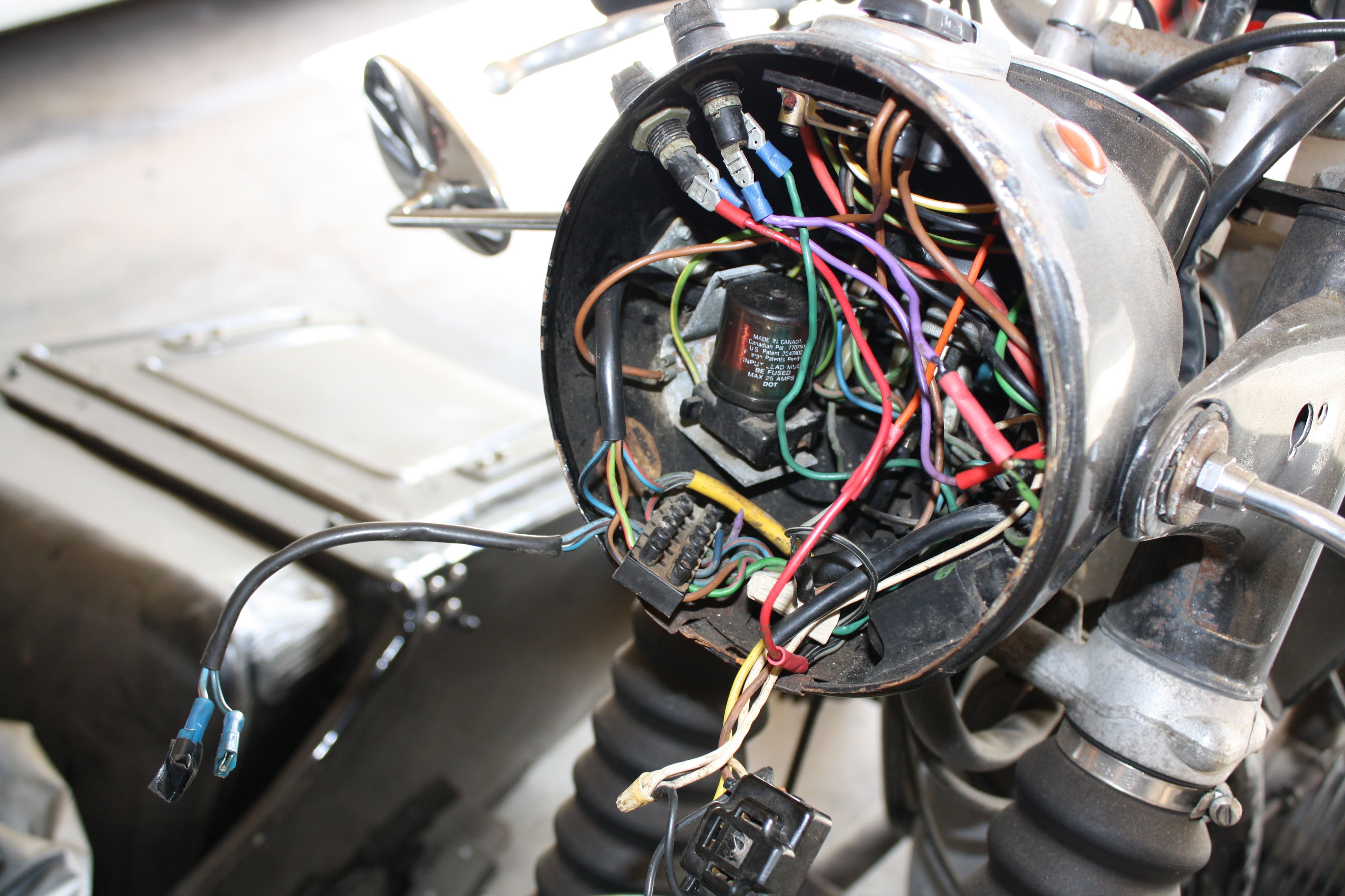 Bmw r75 headlight wiring #1
